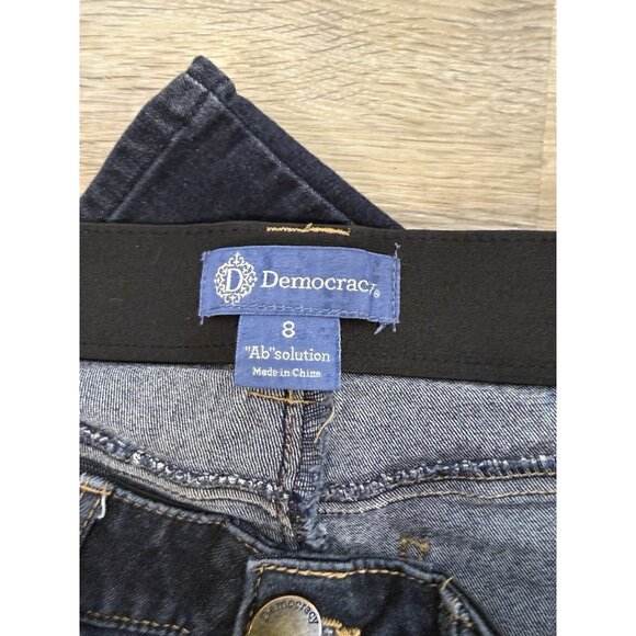 Democracy Women's Size 8 (30x29) Ab Solution Boot Cut Stretch Bootcut Jeans - Picture 6 of 10